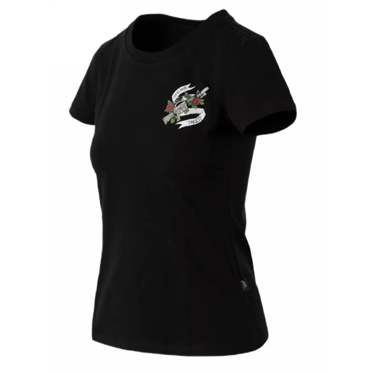 Helikon-Tex T-Shirt damski Slim (Come and take it) - Czarny