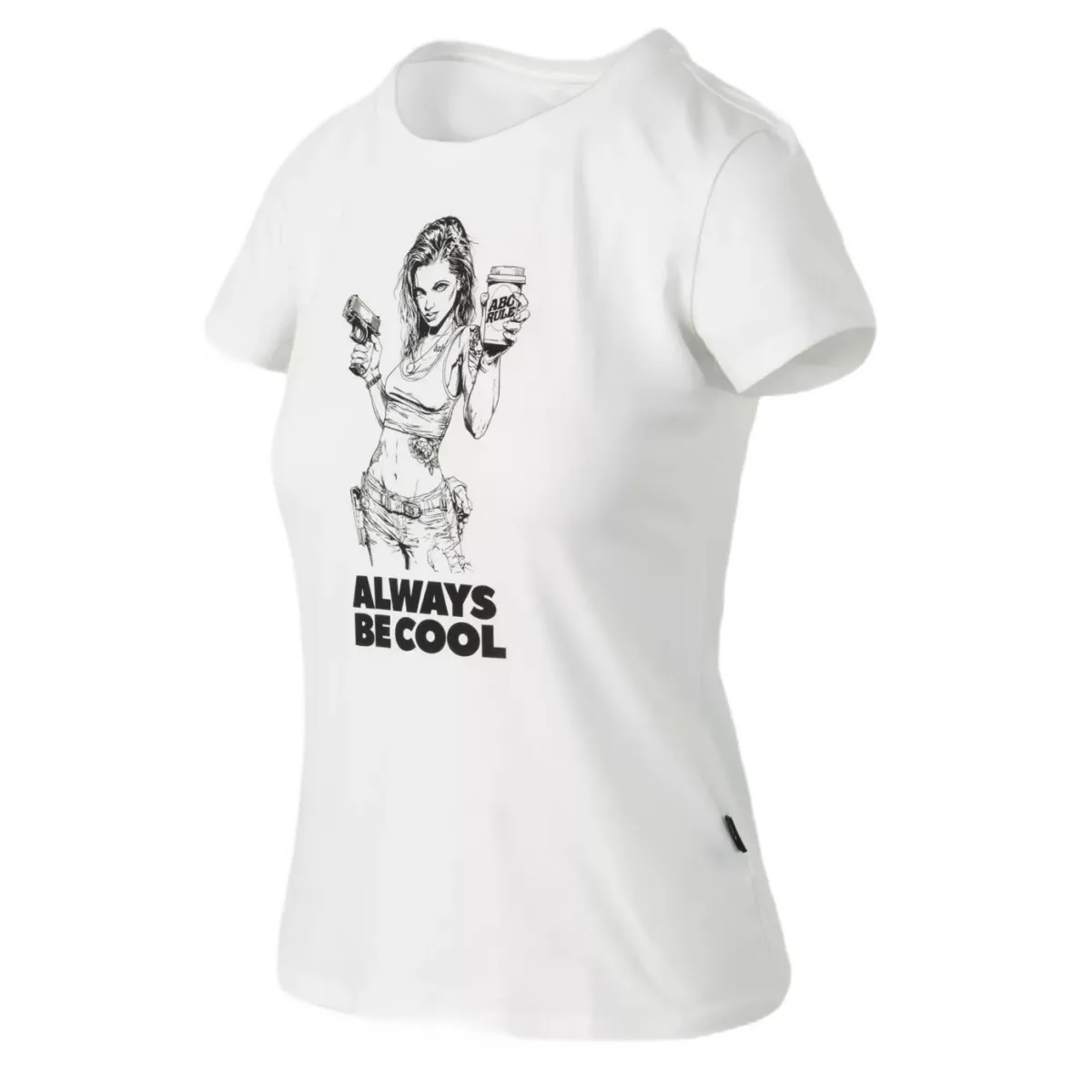 Helikon-Tex T-Shirt damski Slim (ABC Girl) - Biały