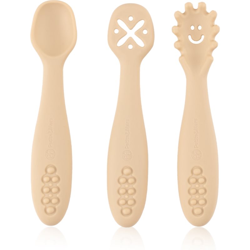 Petite&Mars Take&Match 6m+ łyżeczka dla dzieci Desert Sand 3 szt.