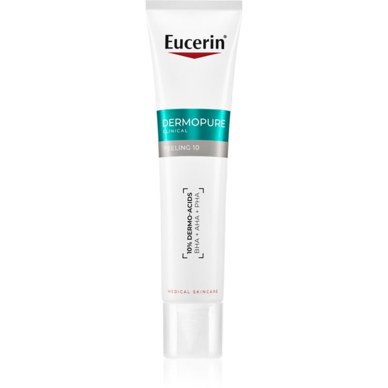 Eucerin DermoPure Clinical Peeling 10 krem peelingujący na noc do skóry z problemami 40 ml