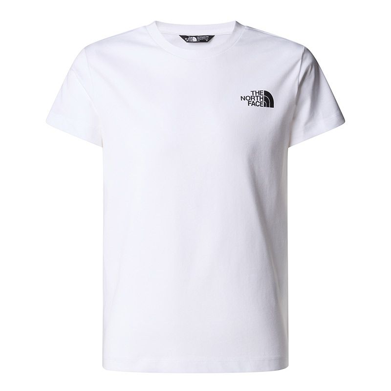 Koszulka dziecięca The North Face Redbox 0A89VTFN41 - biała