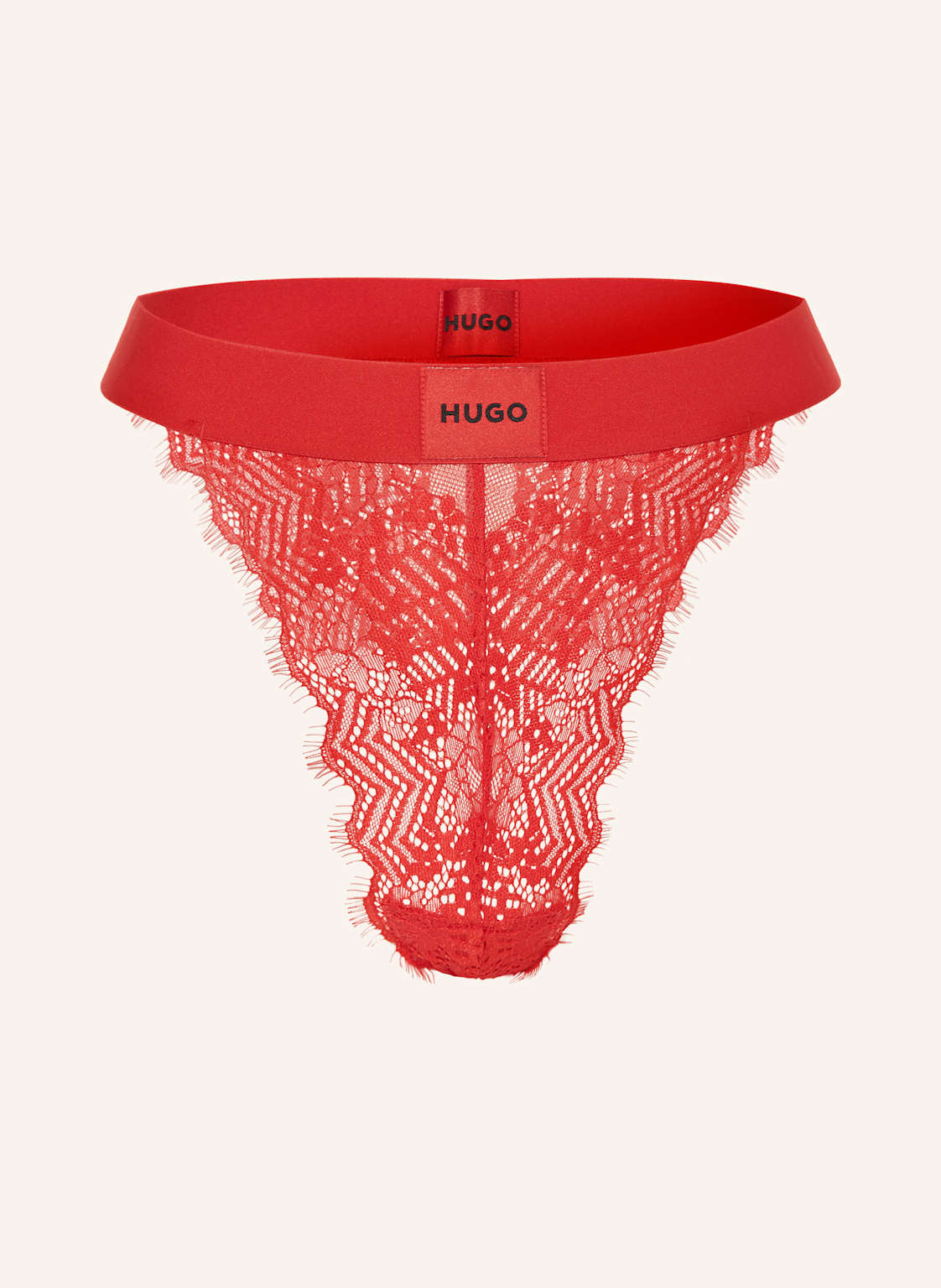 Hugo Figi Lace rot