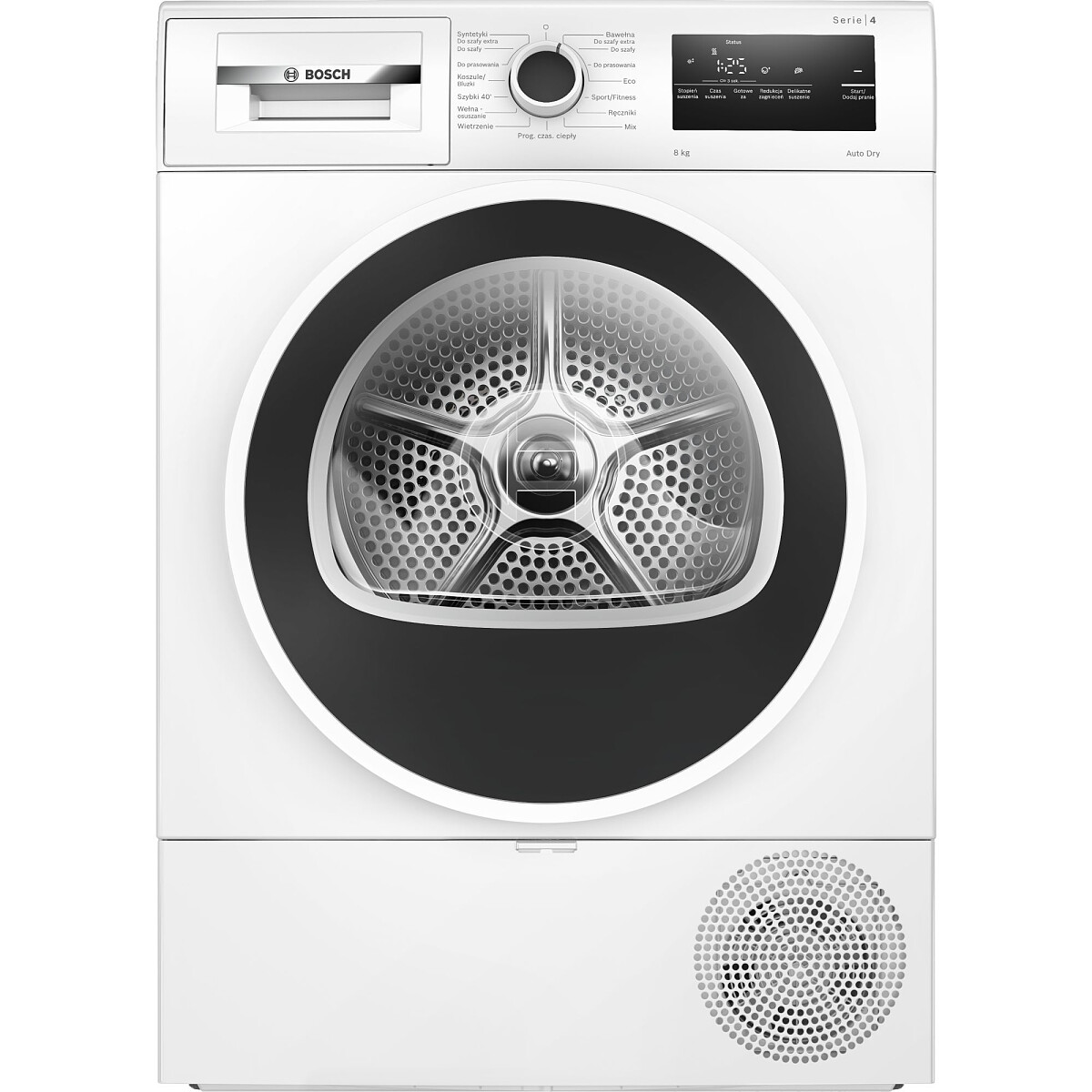 Bosch Serie 4 WTH8529GPL 8kg Pompa ciepła AutoDry