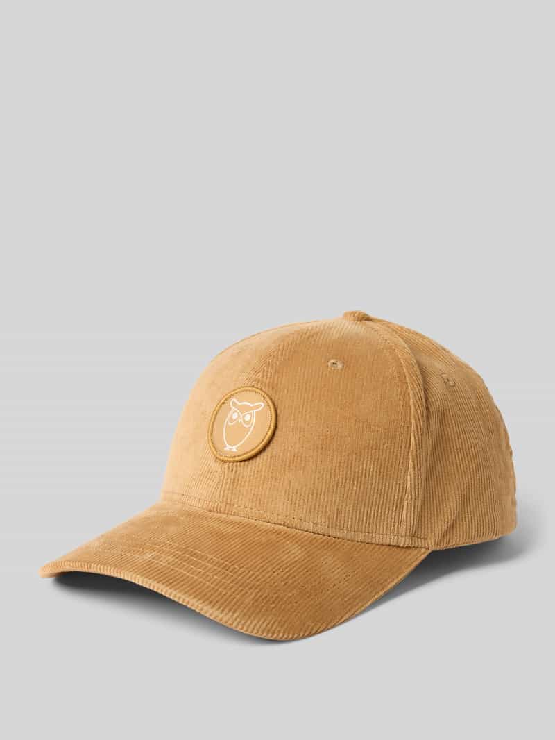 Czapka z daszkiem z imitacji sztruksu model ‘Corduroy’