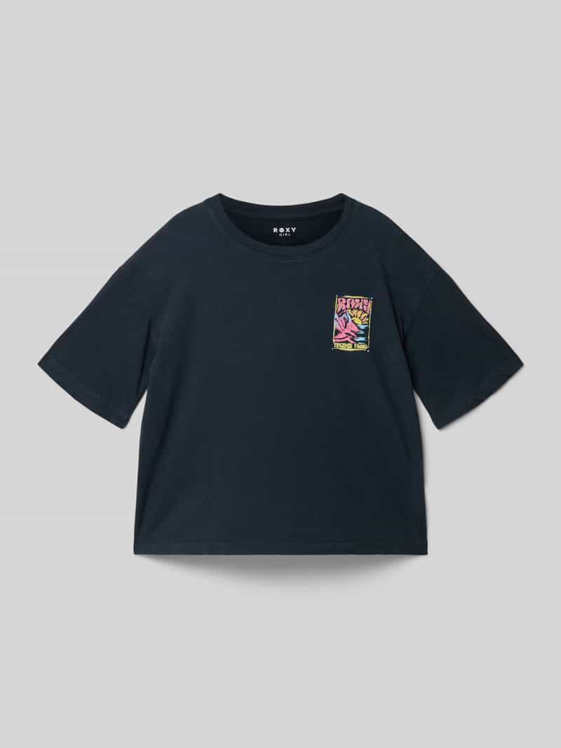 T-shirt z nadrukiem z logo