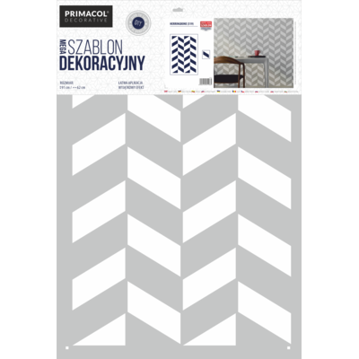 Primacol Szablon Mega nr 519 Herringbone Decorative