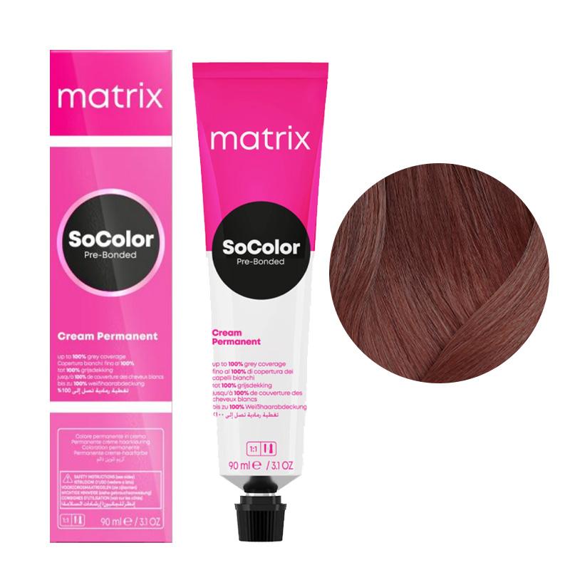 Matrix SoColor, farba do włosów z technologią Pre-Bonded, 6M, 90ml