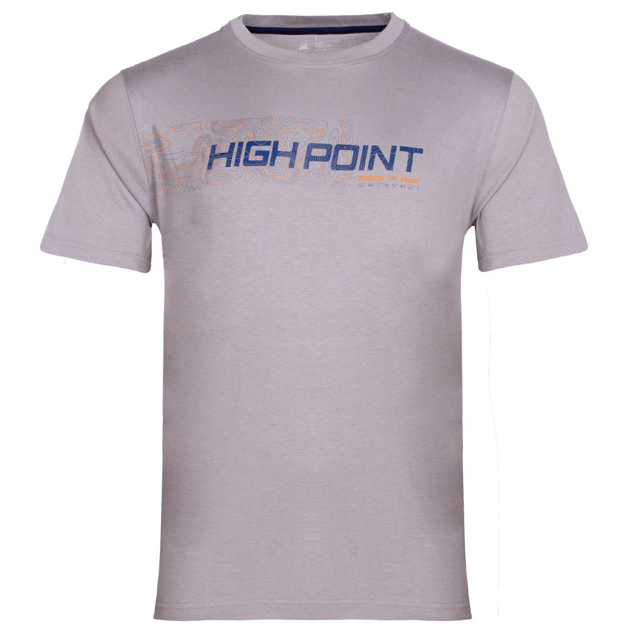 Męska koszulka High Point Atlas T-shirt Rozmiar: XXL / Kolor: szary
