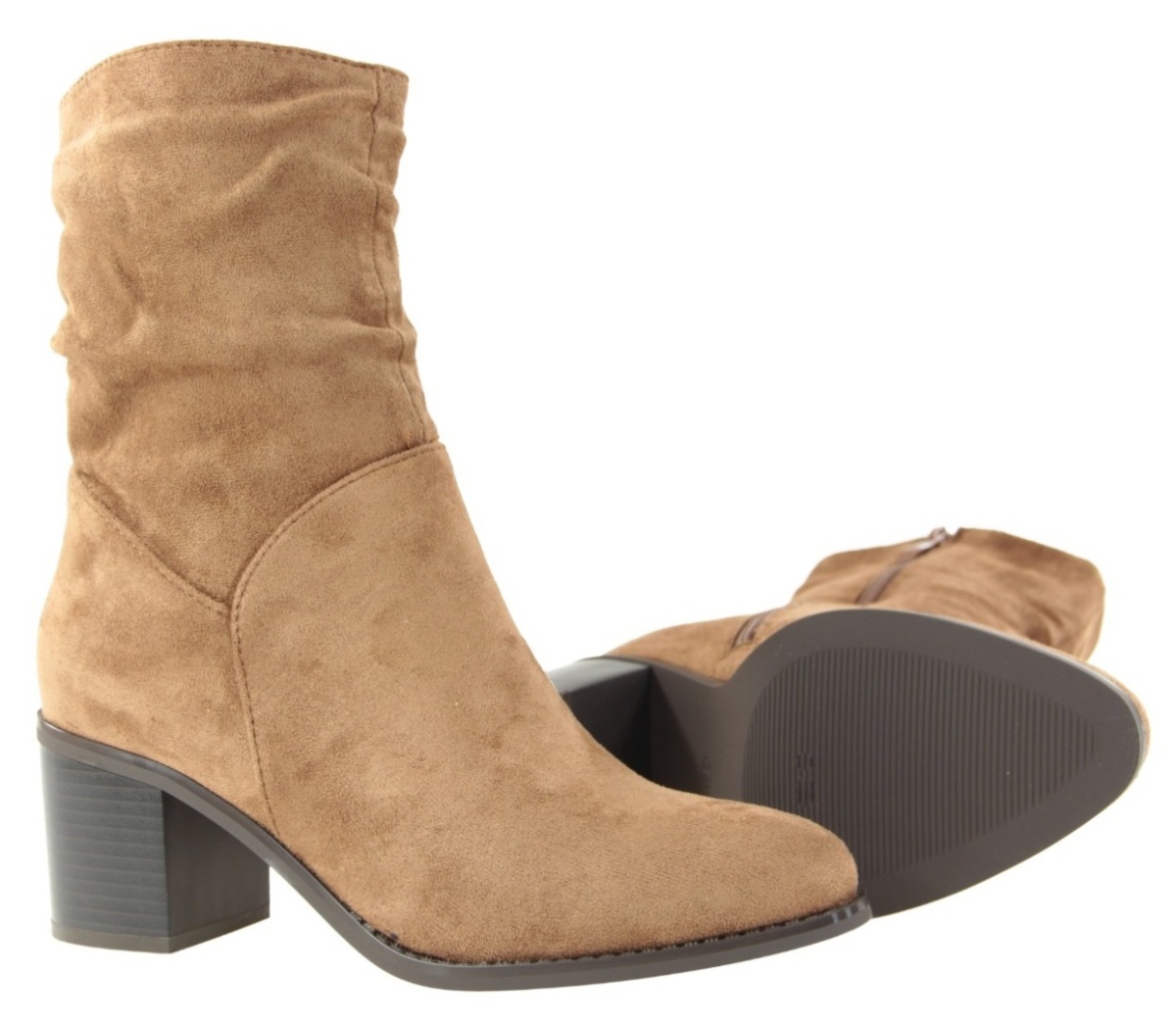 Botki damskie M. Daszyński MR.2337-9 brąz