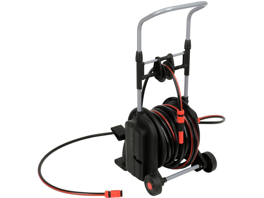 Yato wąż NA WÓZKU 25 M ZWIJANY STOPĄ