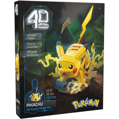 Puzzle 3D SPIN MASTER 4D Build Pokemon Pikachu (201 elementów)