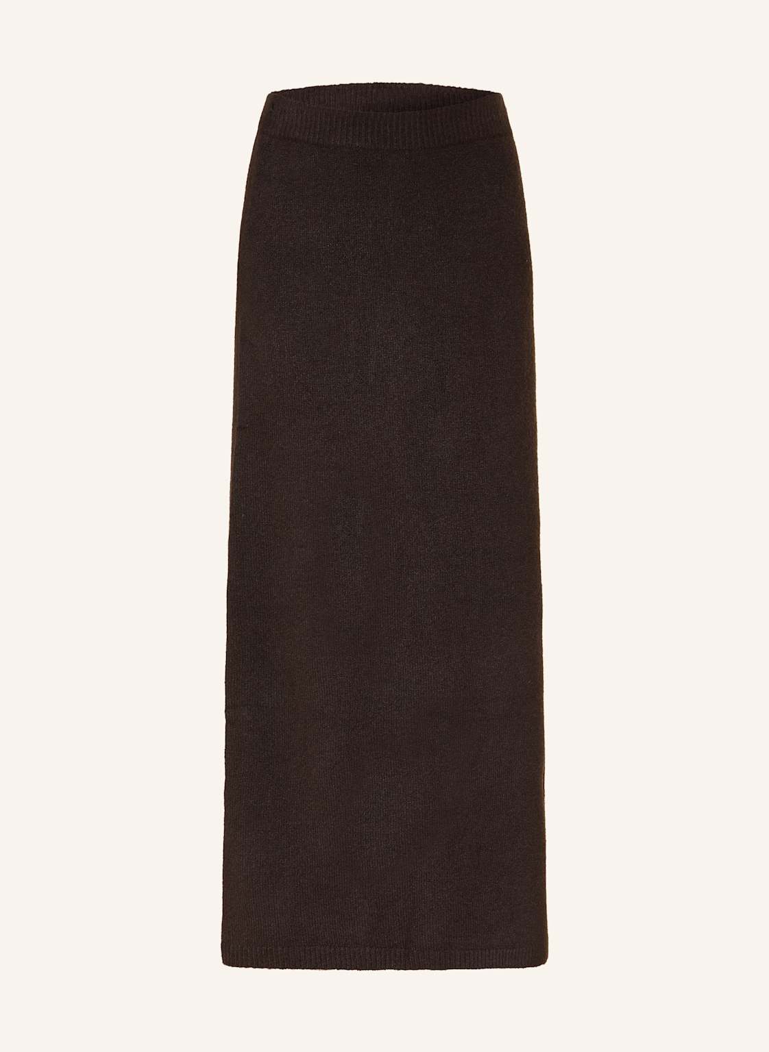 Neo Noir Spódnica Z Dzianiny Hynne braun