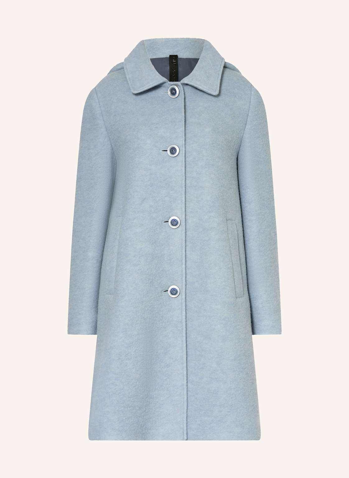 Betty Barclay Płaszcz Wełniany Z Odpinanym Kapturem blau