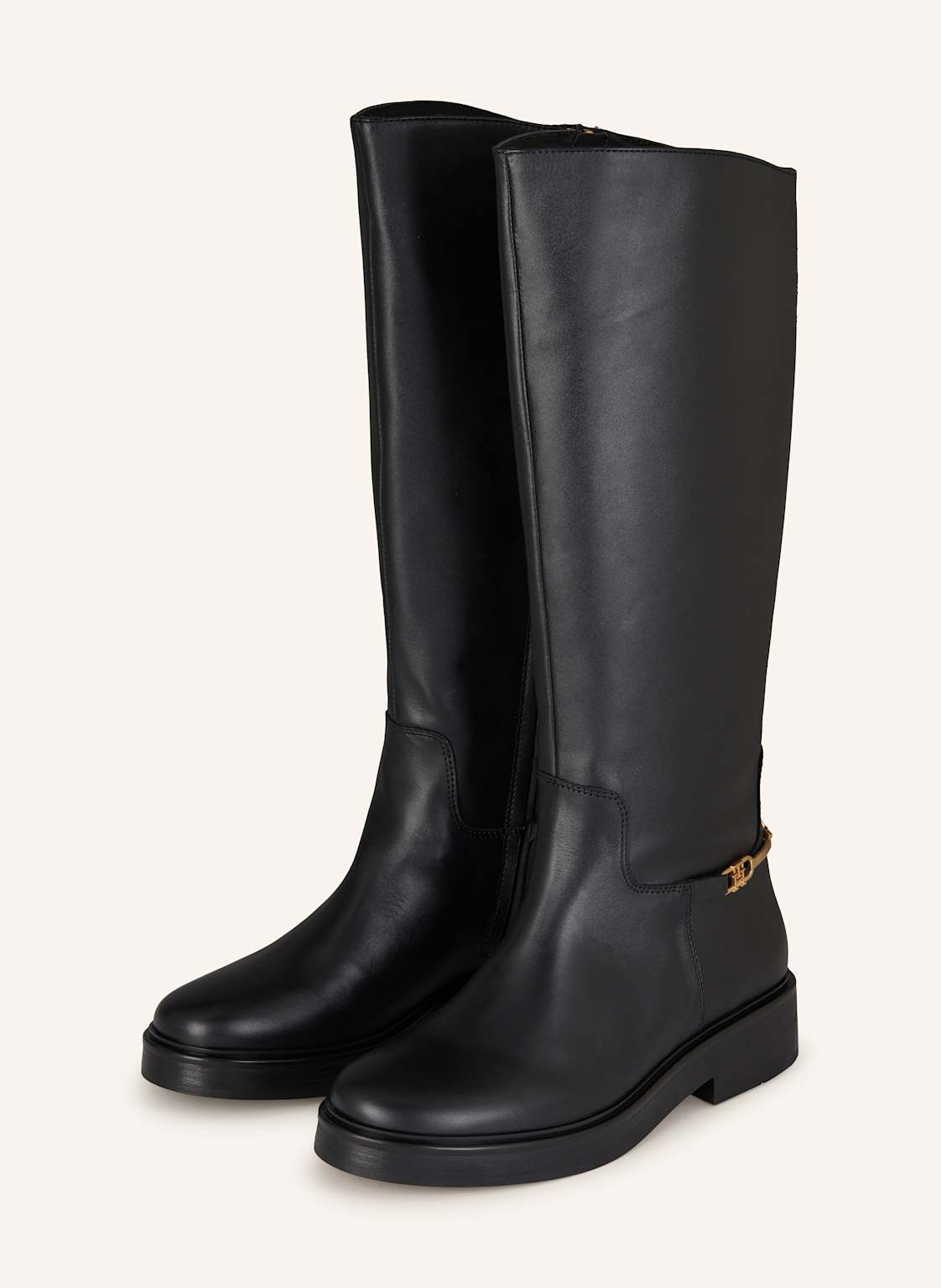 Tommy Hilfiger Kozaki schwarz