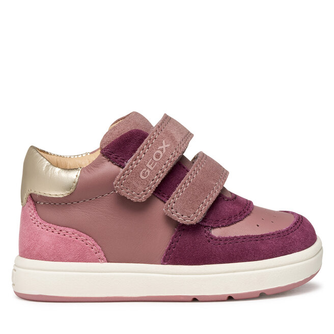 Sneakersy Geox B Biglia B564CA 02285 CL88H Różowy