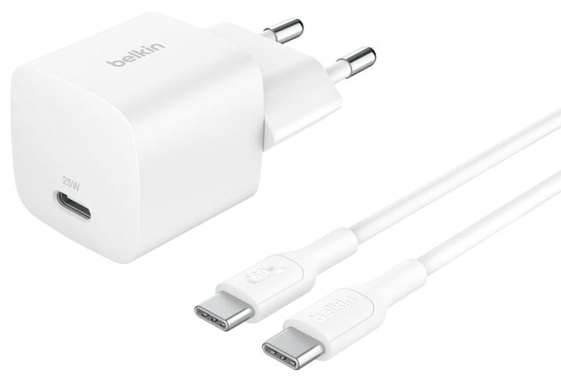 Belkin BoostCharge Przenośna konsola do gier, Smartfon, Tablet Biały Prąd przemienny Szybkie ładowanie Wewnętrzna