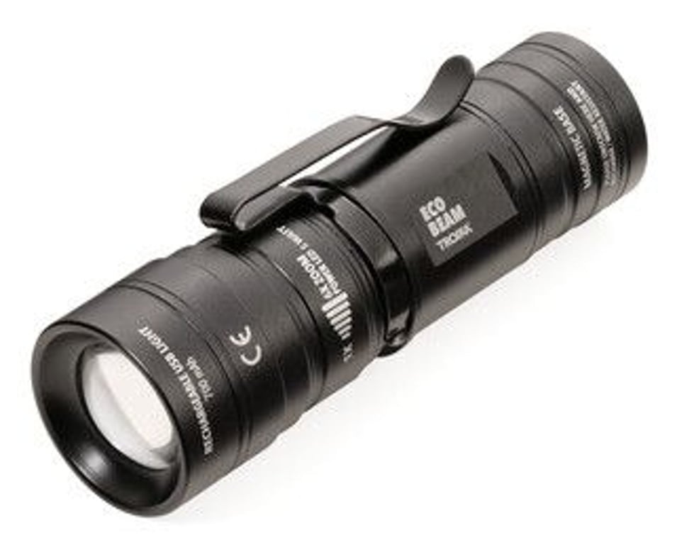 TROIKA ECO BEAM Czarny Magnetyczne mocowanie latarki LED