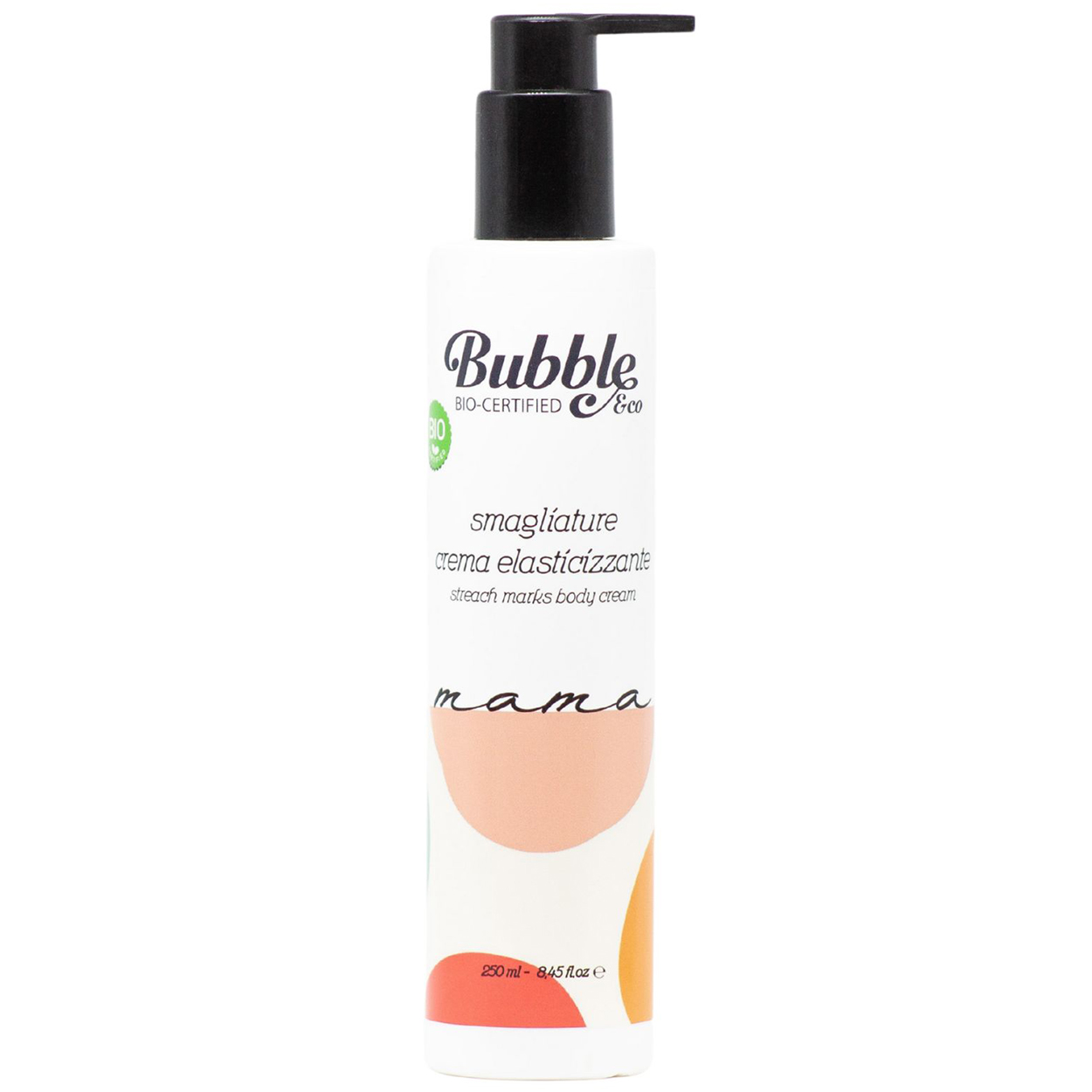 Bubble & Co Mama, krem przeciw rozstępom dla kobiet w ciąży i po porodzie, 250 ml