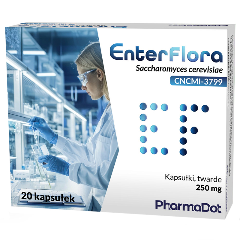 EnterFlora 250 mg, 20 kapsułek