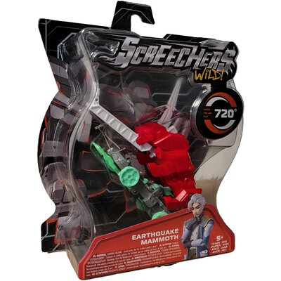 Figurka ALPHA TOYS Screechers Wild! Transformujący Pojazd Earthquake Mammoth Mamut 685001