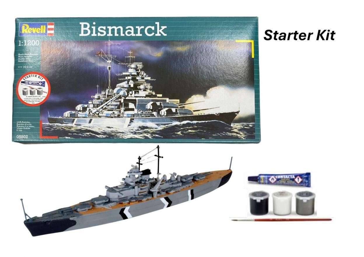 Revell Starter Kit - Bismarck - model lub pojazd