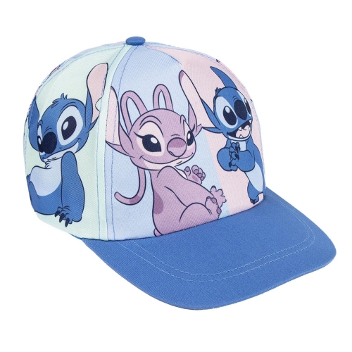 Czapka z daszkiem dla dzieci Cerda Stitch regulowana niebieska