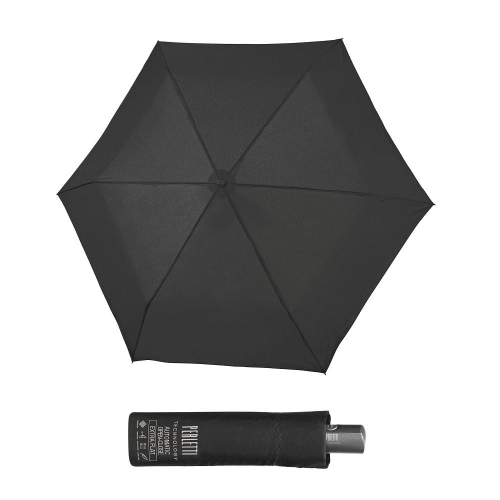 Parasol Perletii Technology automatyczny składany ultrapłaski czarny