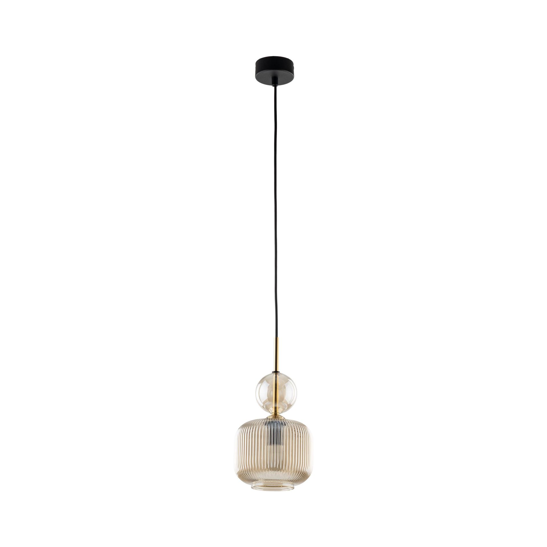 Pojedyncza lampa wisząca z ryflowanym kloszem TK 11038 z serii SOPHIA (｡⁕‿⁕｡) 20% RABATU z kodem BON20 W KOSZYKU! WIDZIAŁEŚ LEPSZĄ OFERTĘ? NAPISZ MAILA LUB ZADZWOŃ SKLEP@KAJA.COM.PL (｡⁕‿⁕｡) OFICJALNY DYSTRYBUTOR (｡⁕‿⁕｡) 30 LAT NA RYNKU (｡⁕‿⁕｡)