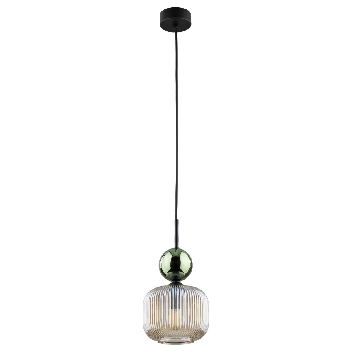 Lampa wisząca z ryflowanym kloszem do jadalni TK 11144 z serii SOPHIA (｡⁕‿⁕｡) 20% RABATU z kodem BON20 W KOSZYKU! WIDZIAŁEŚ LEPSZĄ OFERTĘ? NAPISZ MAILA LUB ZADZWOŃ SKLEP@KAJA.COM.PL (｡⁕‿⁕｡) OFICJALNY DYSTRYBUTOR (｡⁕‿⁕｡) 30 LAT NA RYNKU (｡⁕‿⁕｡)