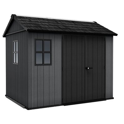 KETER Domek narzędziowy Newton Plus 259109 9x7.5 Szary 230 x 287.8 x 246 cm