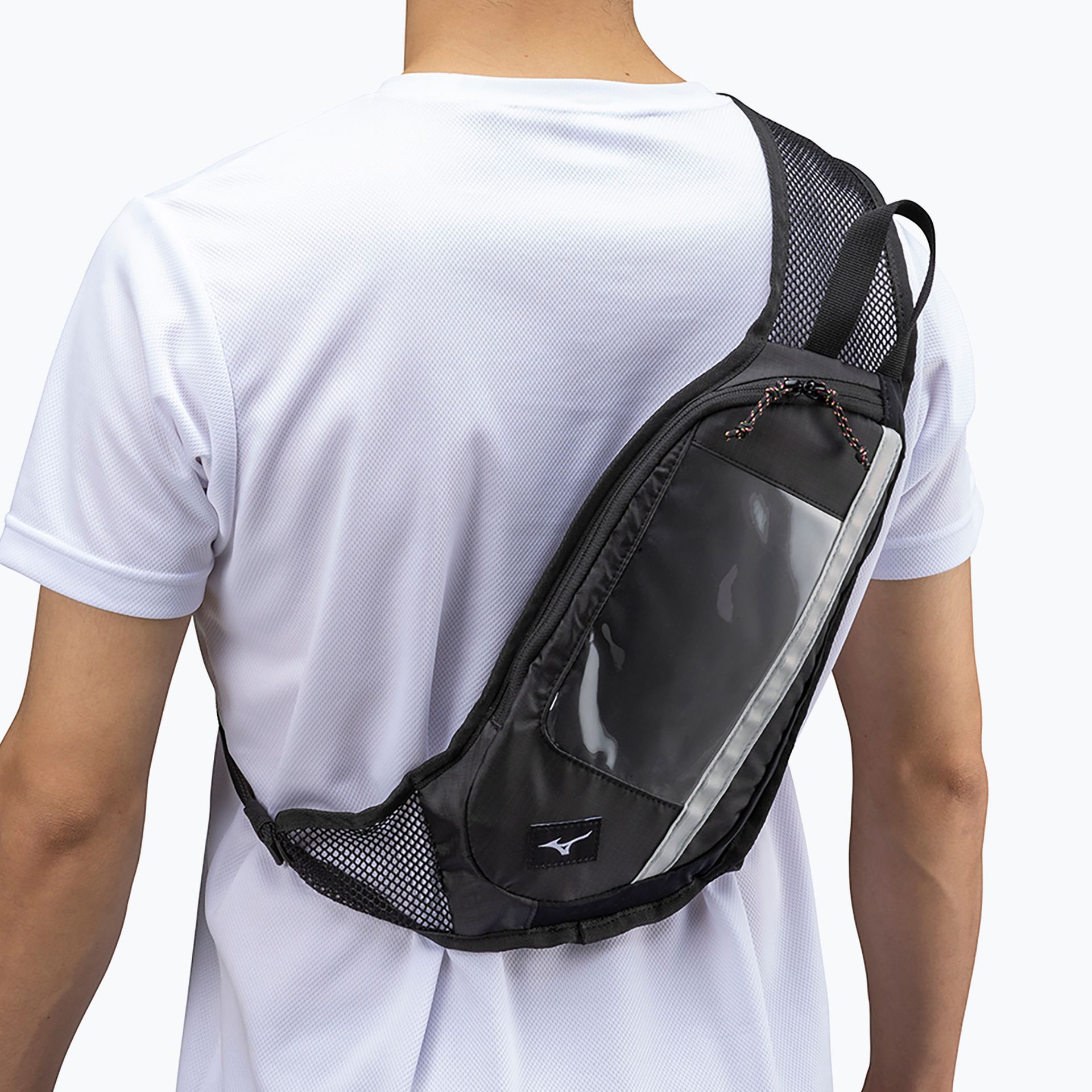 Plecak Mizuno Mesh Bodybag NR black/light gray WYSYŁKA W 24H 30 DNI NA ZWROT