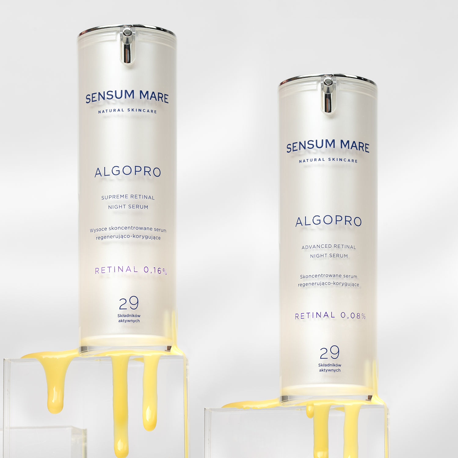 Zestaw kompleksowa kuracja retinalem: Redukcja przebarwień i zmarszczek