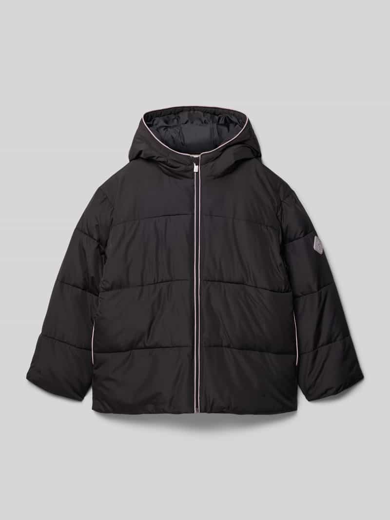 Kurtka pikowana z kapturem model ‘GROOVY BABY PUFFER’