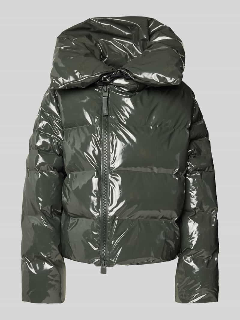 Kurtka pikowana z zamkiem błyskawicznym dwustronnym model ‘Alta Vision’