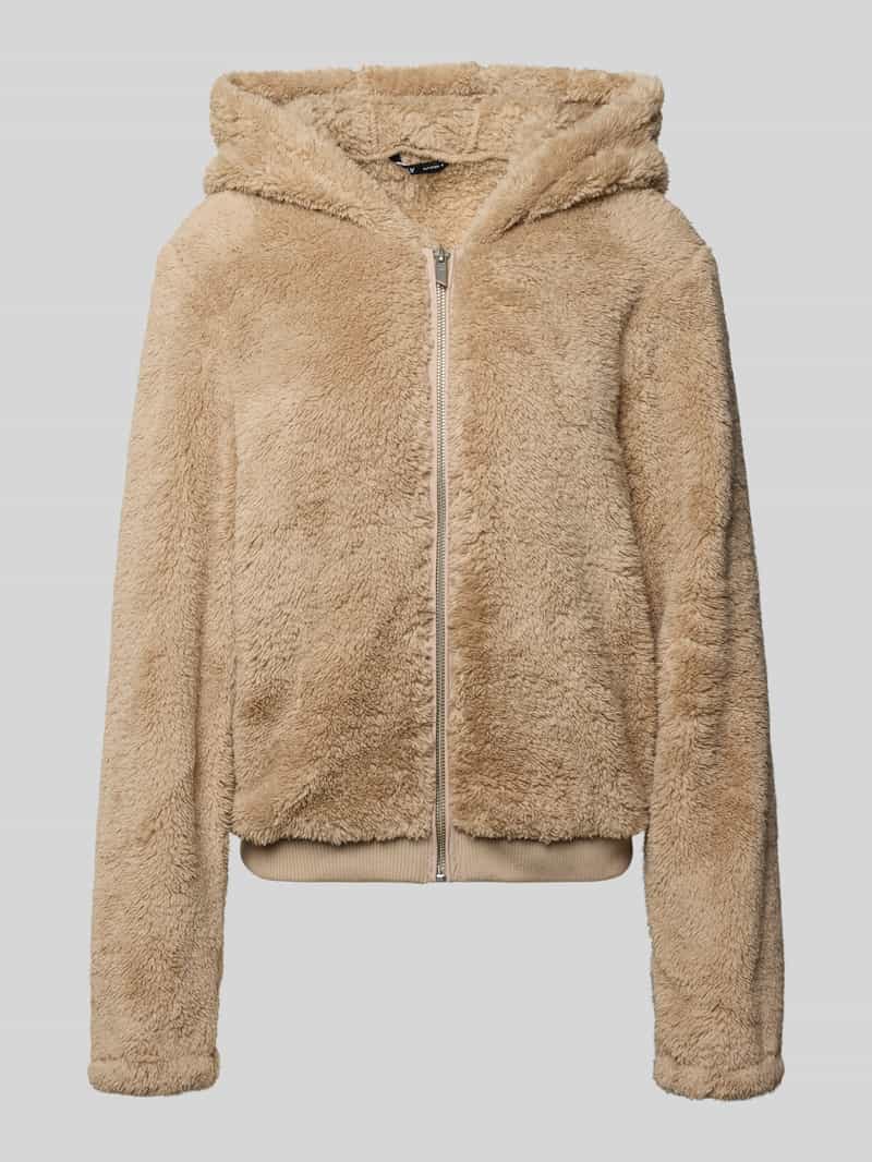 Bluza rozpinana o kroju regular fit z futerka model ‘NEWANNA’