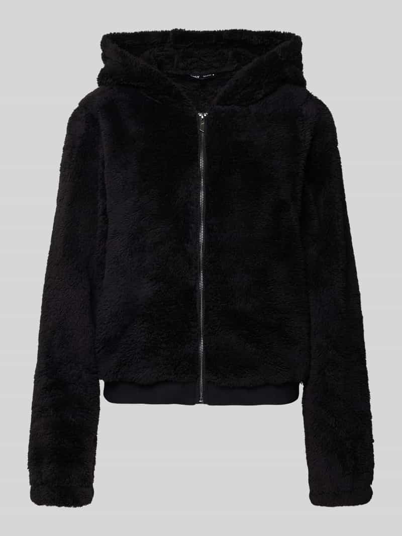 Bluza rozpinana o kroju regular fit z futerka model ‘NEWANNA’