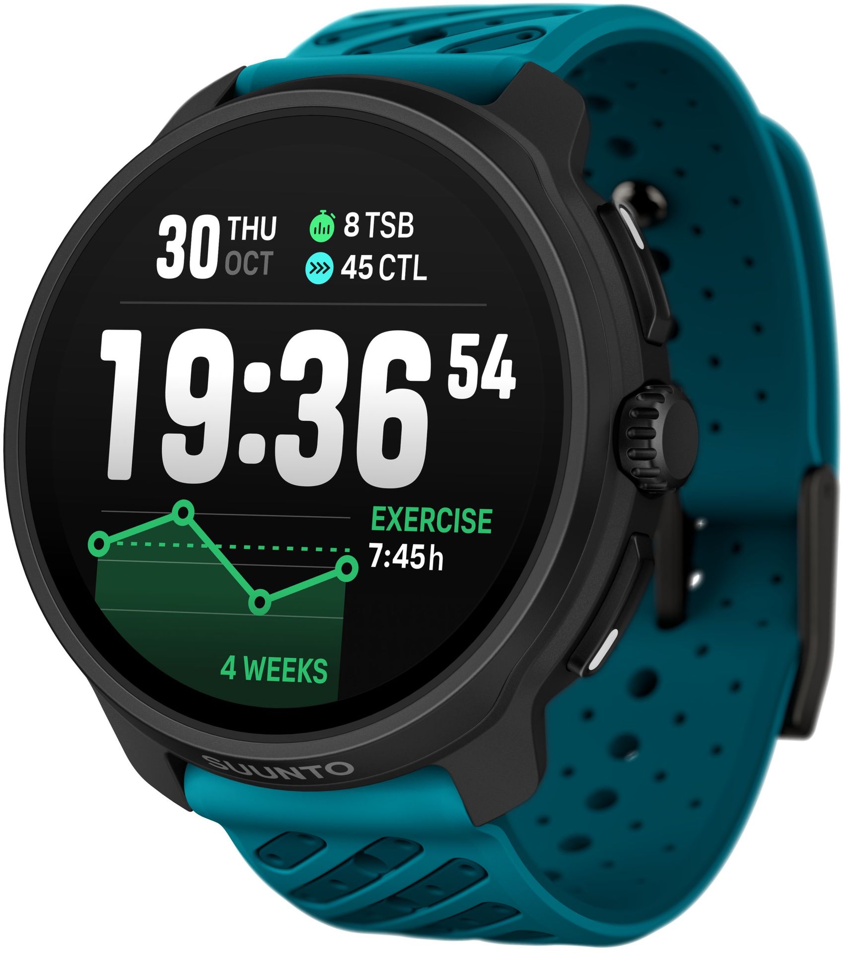 Suunto Race 2 Wave Blue 49mm GPS Niebieski