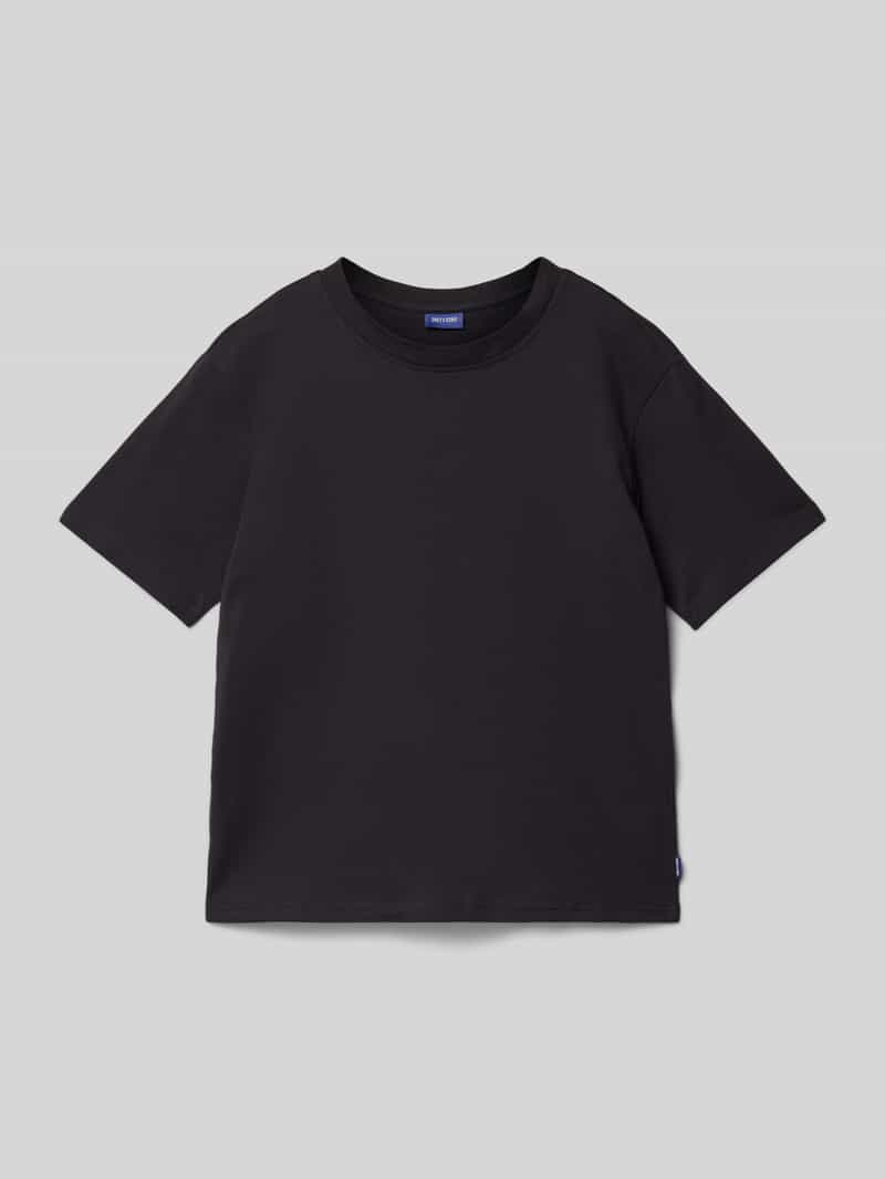 T-shirt o kroju regular fit z czystej bawełny model ‘FRED LIFE’