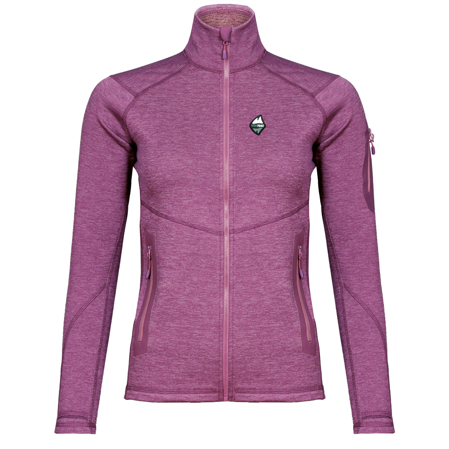 Bluza damska High Point Woolion Merino 3.0 Lady Sweatshirt Rozmiar: XS / Kolor: fioletowy