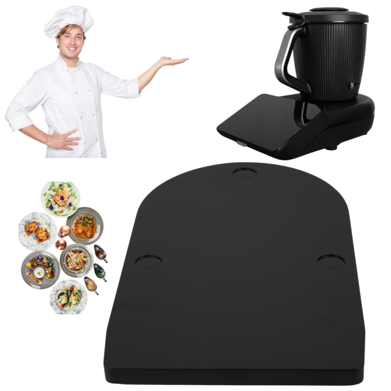 Drewniana podstawka pod thermomix tm 7 czarna