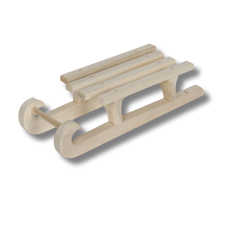 Sanki pod choinke stroik dekoracja