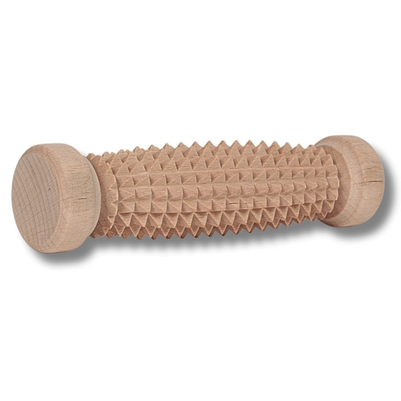 Masażer drewniany wałek wypukły 18cm