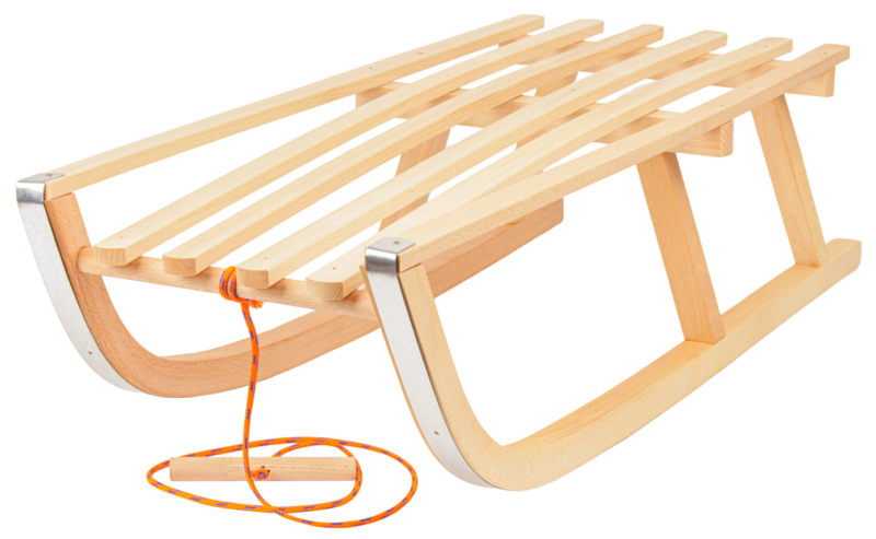 Sanki drewniane dla dzieci tradycyjne