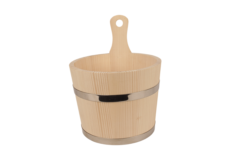 Wiaderko cebrzyk do sauny, ogrodu