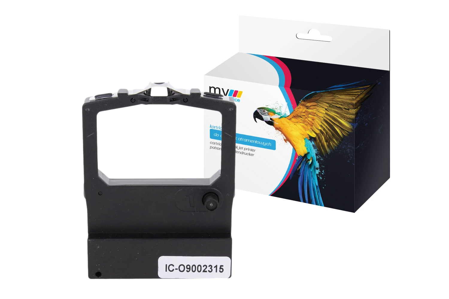 Taśma Barwiąca do Oki ML-520 (09002315) (Czarny)