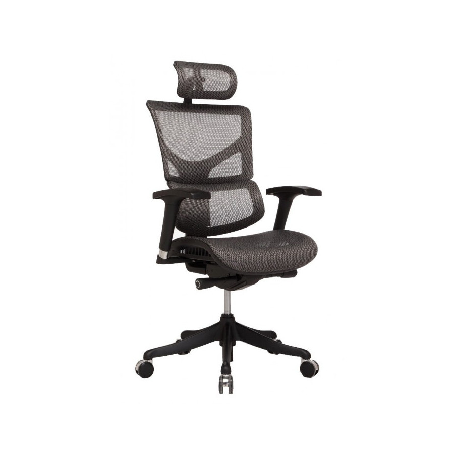 BROSCO Ergonomiczny Fotel ERGOFLY SAIL T-07 Grey SAS01 T-07 Grey