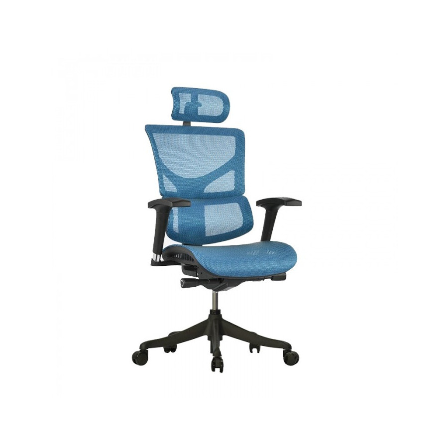 BROSCO Ergonomiczny Fotel ERGOFLY SAIL T-04 Blue SAS01 T-04 Blue