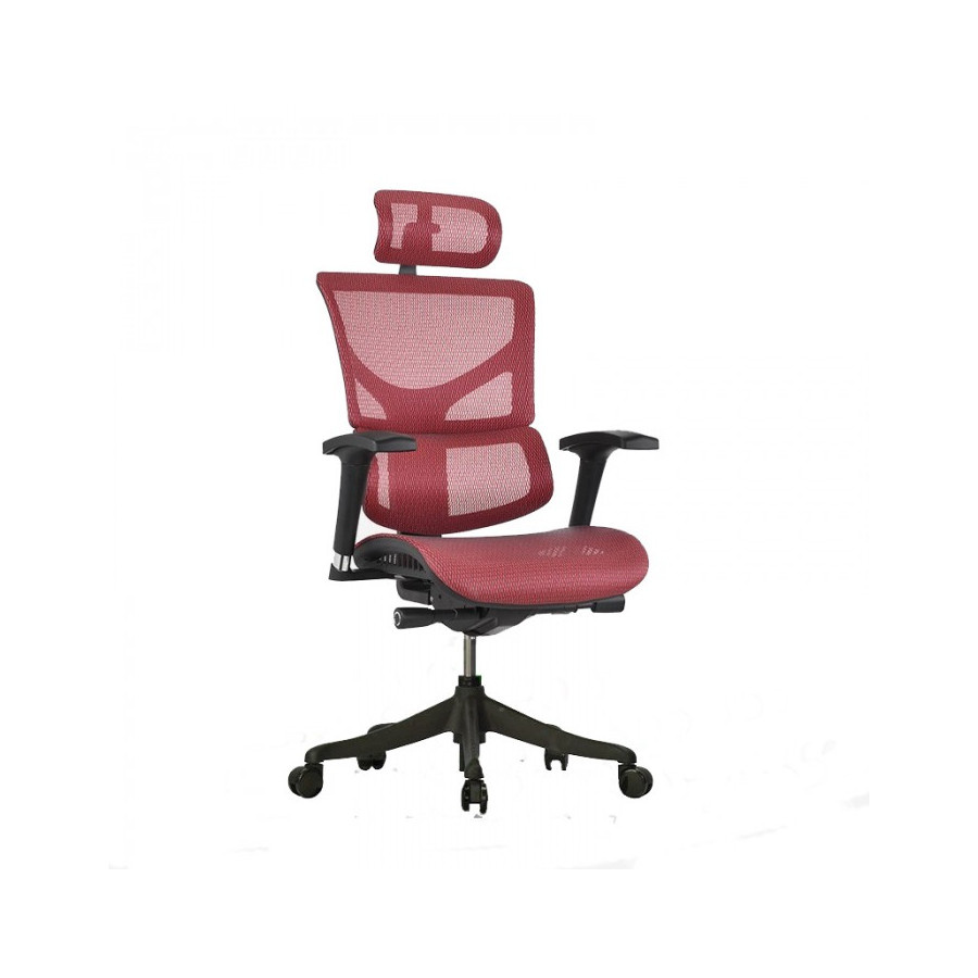 BROSCO Ergonomiczny Fotel ERGOFLY SAIL T-02 Red SAS01 T-02 Red