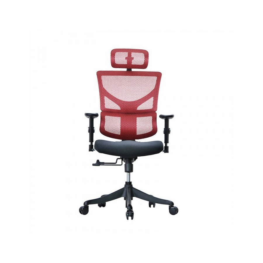 BROSCO Ergonomiczny Fotel ERGOFLY SAIL-E T-02 Red SAIL-E T-02 Red