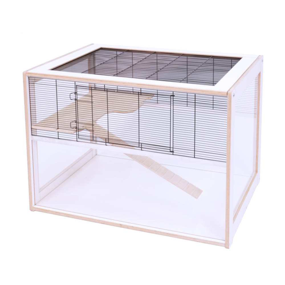 Skyline Lima, klatka dla chomików i szczurów - Skyline Lima 80: dł. x szer. x wys.: 80 x 60 x 60 cm